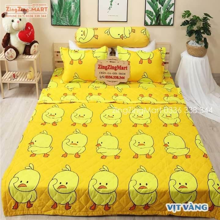 chăn mền cotton poly