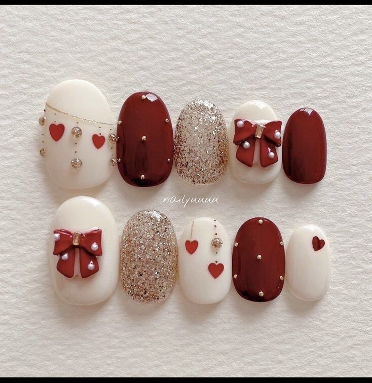 9 Nailbox thiết kế màu  mắt mèo, móng ngắn