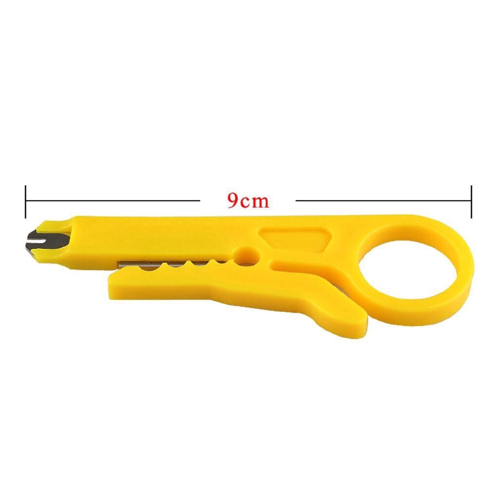Tool nhấn dây mạng, tool bấm ổ cắm mạng, tool tuốt dây mạng mini