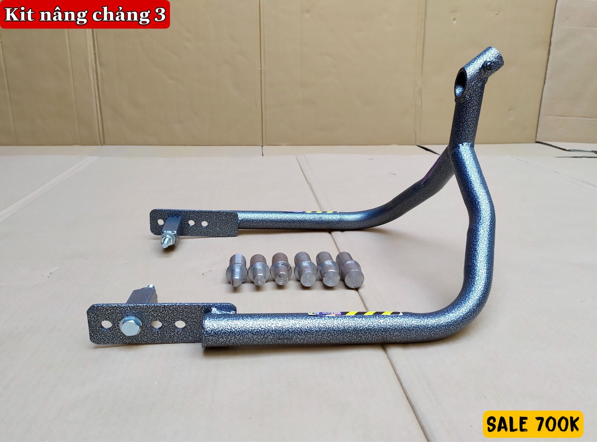 Kit nâng chảng 3 bánh trươc