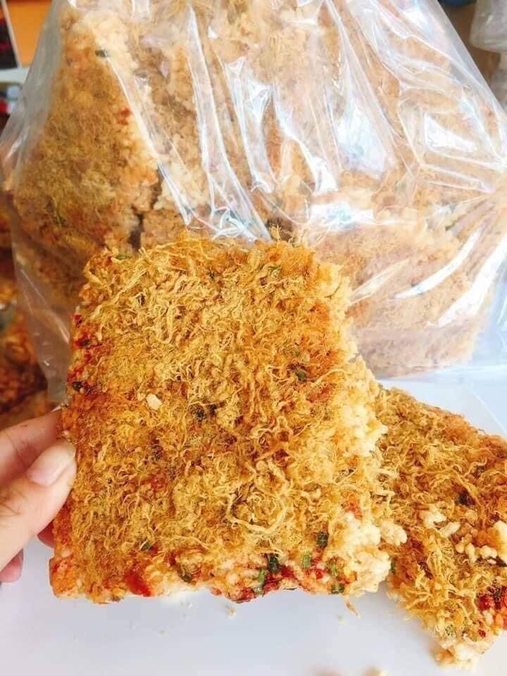 Cơm cháy siêu chà bông giòn xốp mắm đường vừa ăn gói 500gr