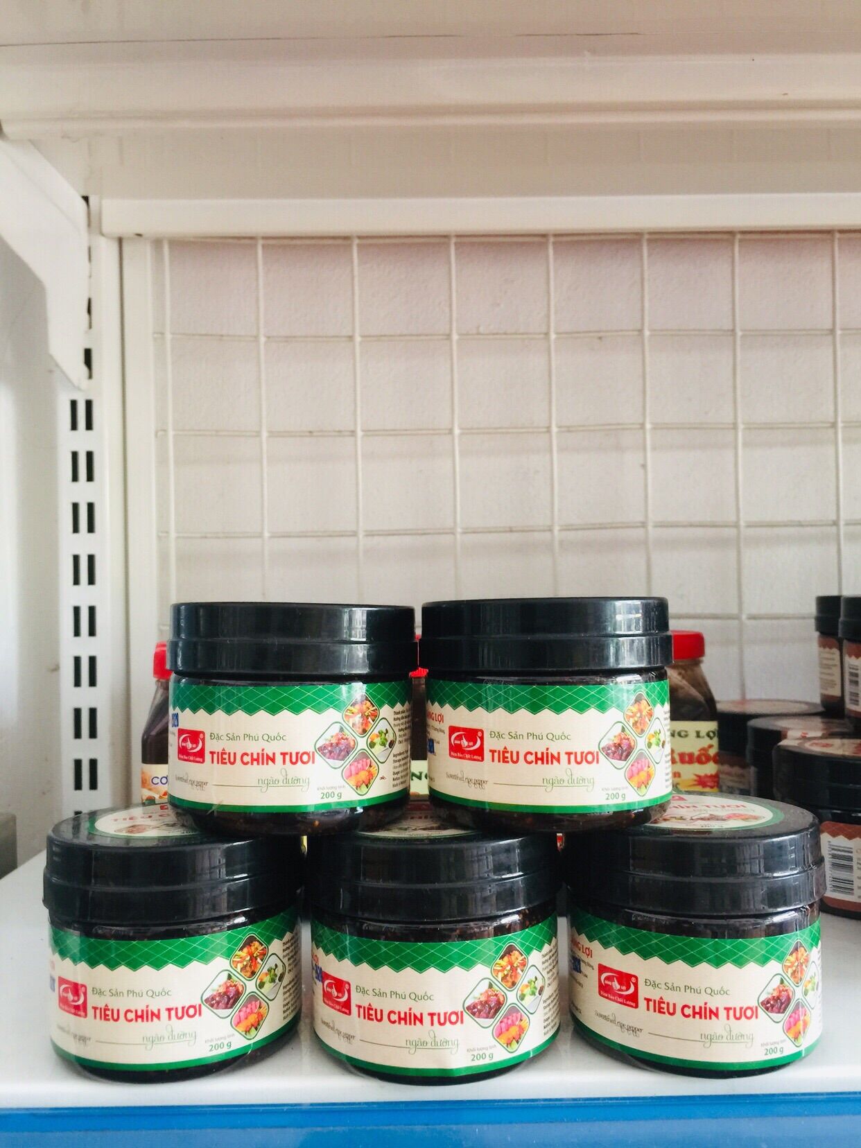 5 hủ tiêu chín tươi ngào đường Sáng Lợi 200g