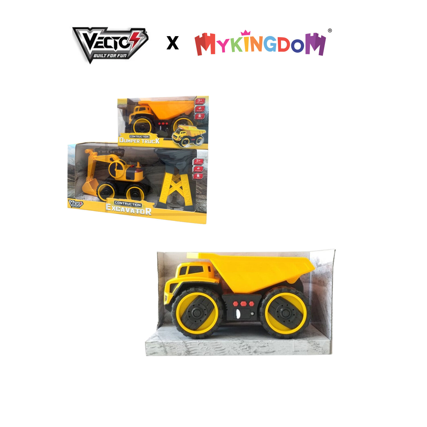 Vecto Combo xe công trình Máy đào CB-VT7728-VT77