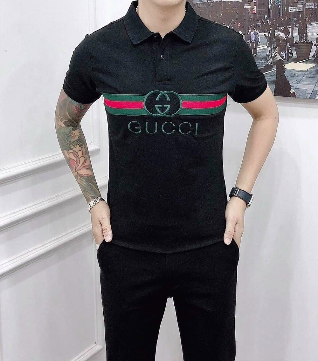 ÁO THUN NAM CỔ BẺ CHẤT COTTON XỊN