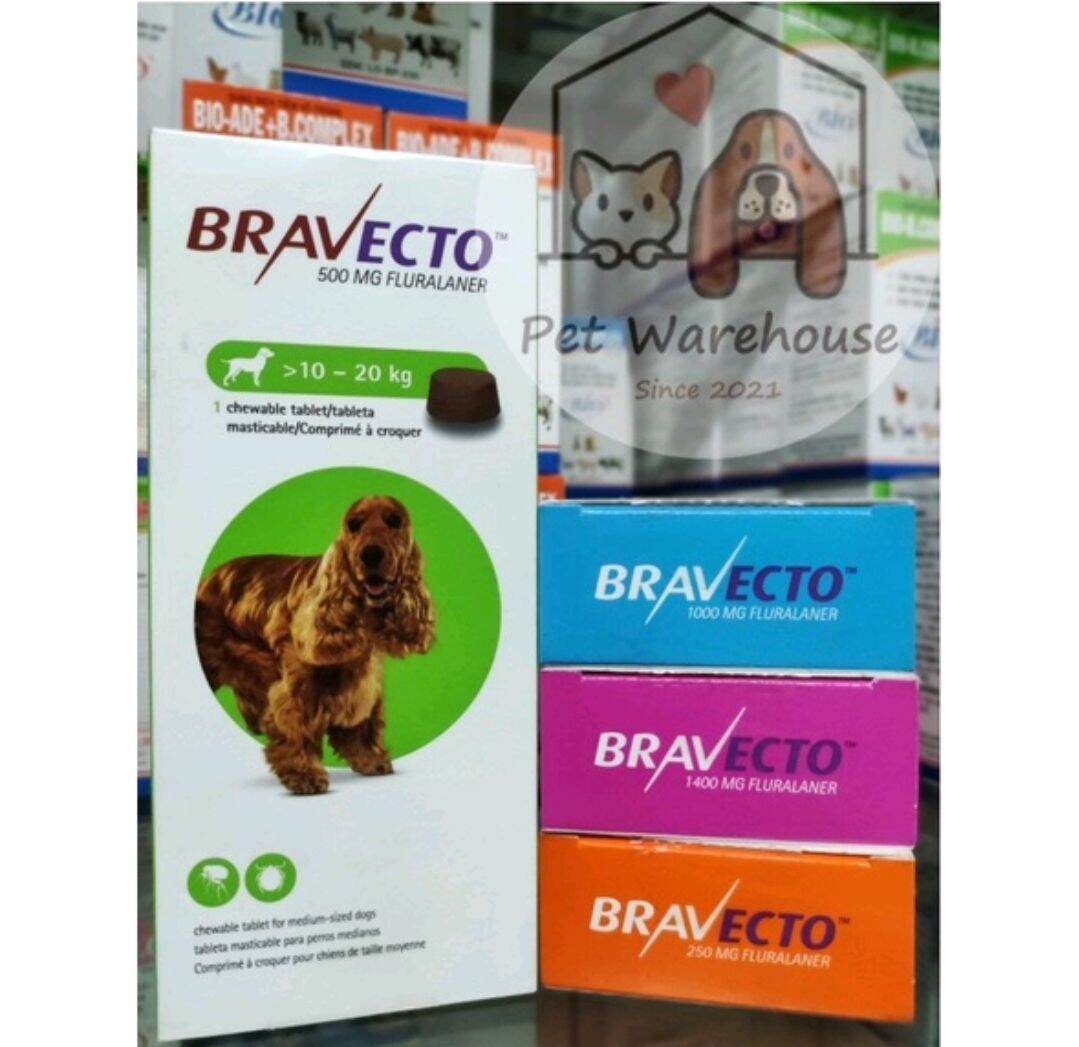 Viên nhai Bravecto (chó 10-20kg) bảo vệ cún cưng khỏi nội ngoại kí sinh trùng