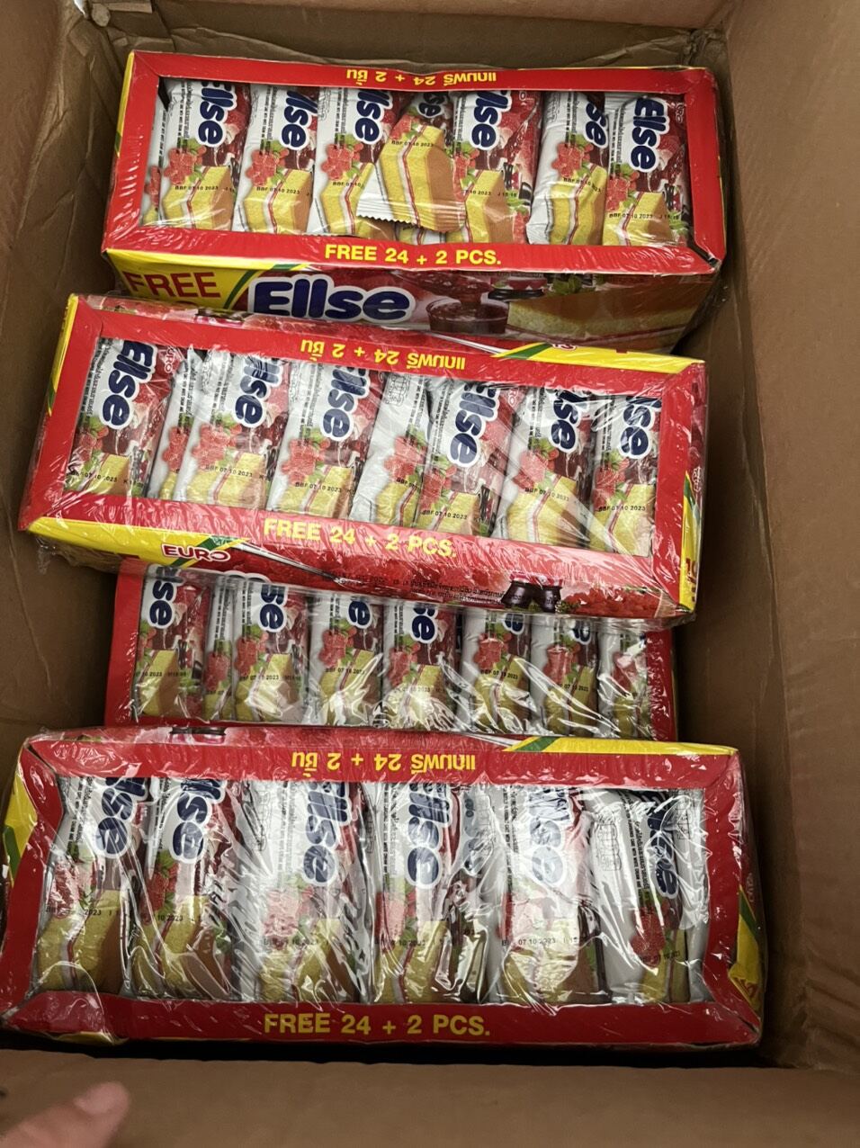 Bánh bông lan Ellse thái lan
