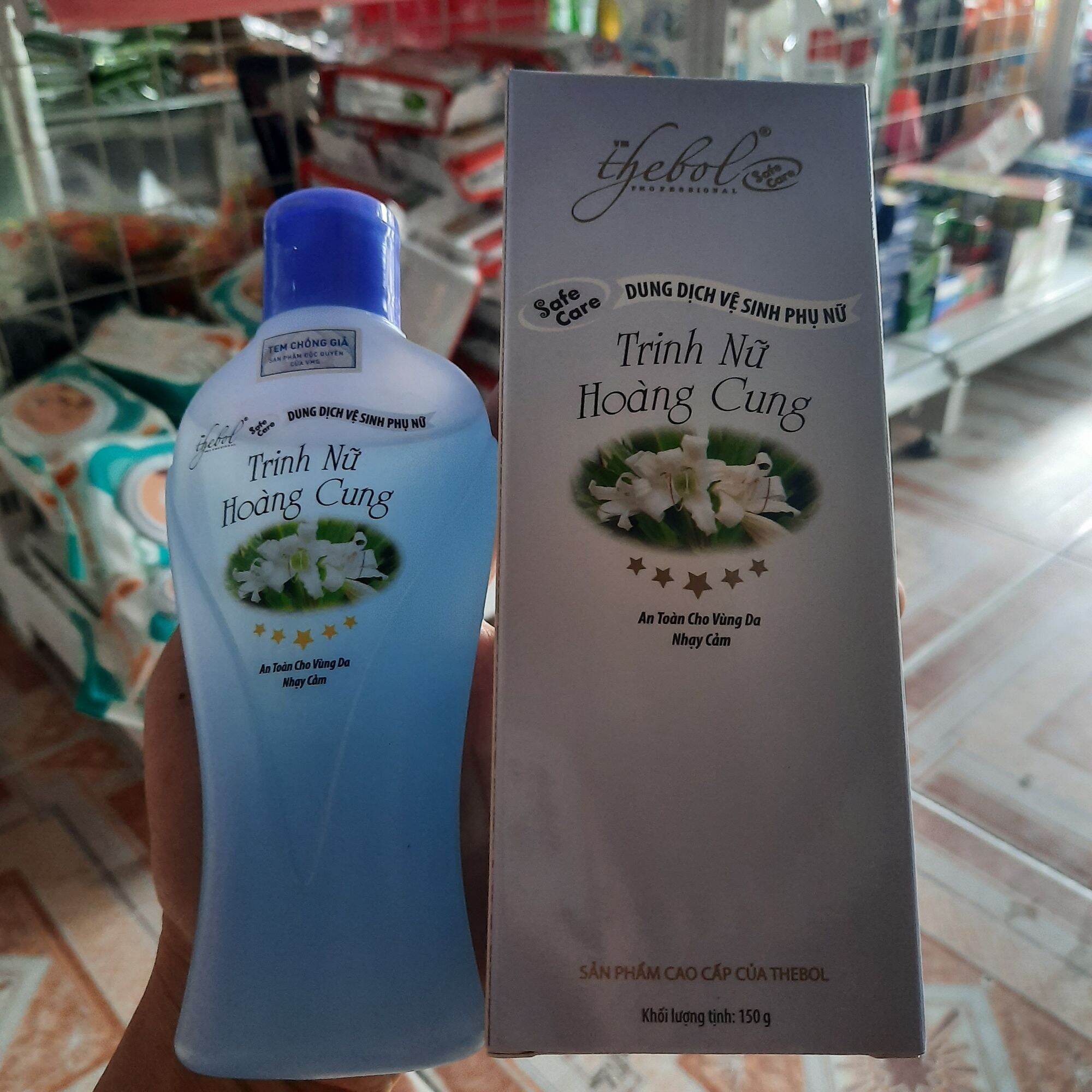 Dung dịch vệ sinh phụ nữ thebol 150g