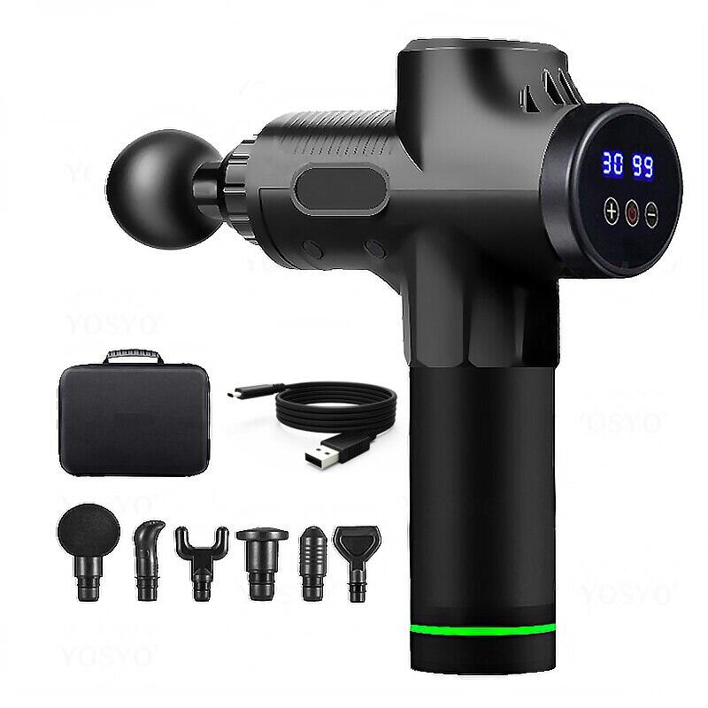  Sâu cơ bắp massage Súng Điện Bộ gõ Pistol Massager cho cơ thể cổ trở lại chân tập thể dục công cụ 30 cấp độ 