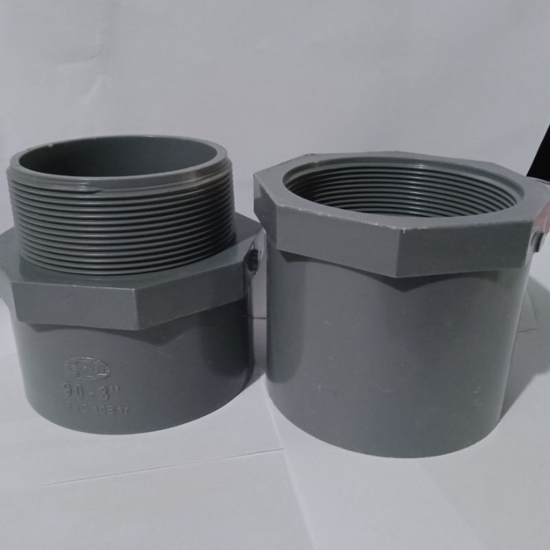 Ren trong, ren ngoài 60 75 90 pvc tiền phong