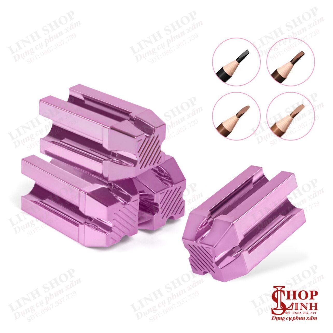 Gọt chì kẻ mày, ruột chì từ 3,5mm~4mm