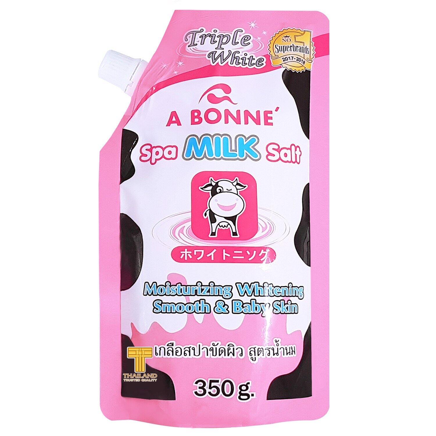 Muối tắm tẩy tế bào chết sữa bò A Bonne' 350g