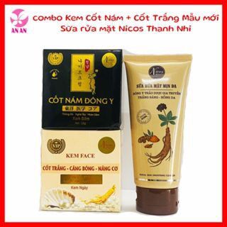 (MẪU MỚI) Cốt Nám Đông Y Nicos (Chính Hãng 100%)- Thanh Nhi (tặng sửa rữa mạt) ừ