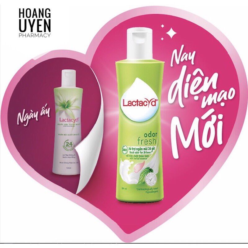 Dung dịch vệ sinh phụ nữ Lactacyd 250ml (3 màu)