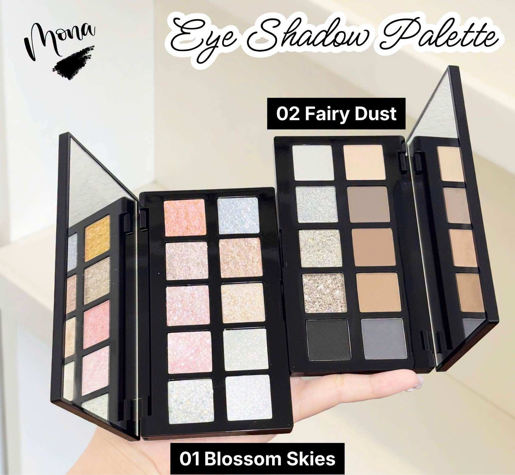 [CHÍNH HÃNG 100%] BẢNG MẮT MONA 10 Ô EYE SHADOW PALETTE