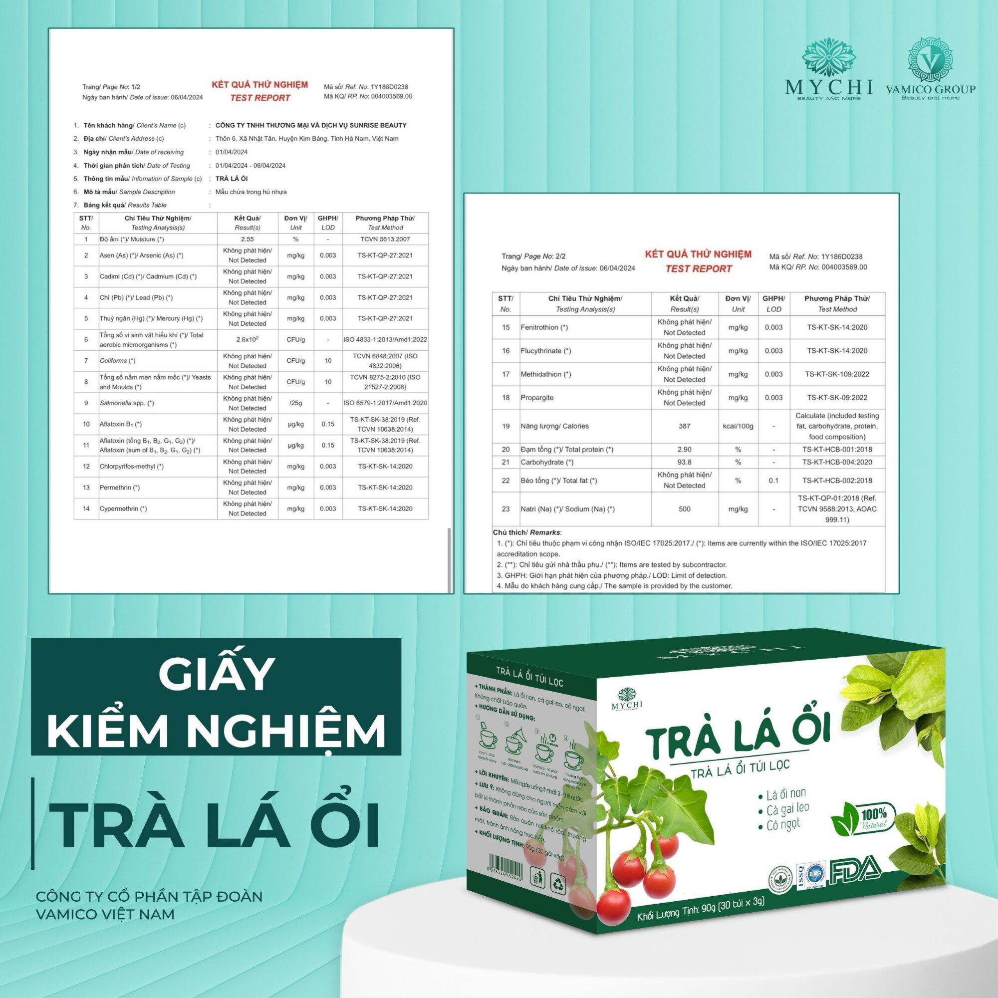 TRÀ TÚI LỌC LÁ ỔI GIẢM CÂN,DỂ UỐNG
