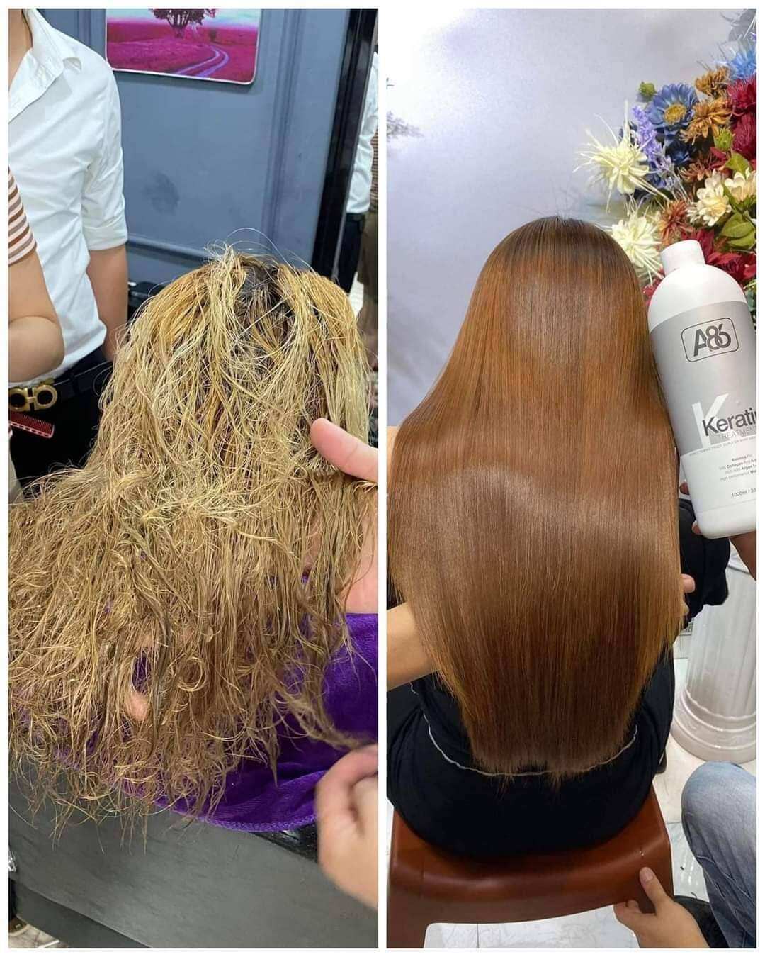 Keratin A86, keratin tóc, phục hồi tóc