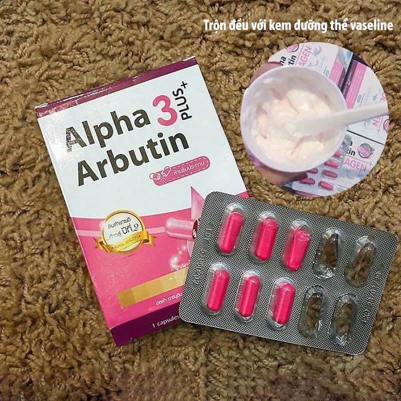Viên kích trắng Alpha Arbutin
