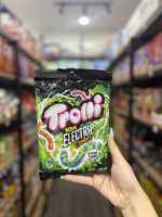 Kẹo dẻo Trolli Sour Brite 3 vị Original & Very Berry Squad – kẹo con sâu chua ngọt hàng Mỹ