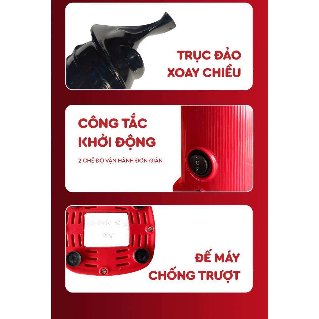 Máy Ép Chậm MiNi 3S Lazychef