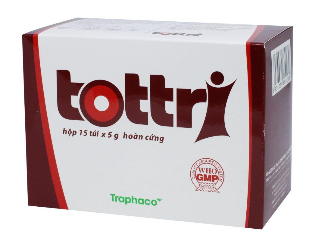 [Hộp 15 Gói Hoàn Cứng] TOTTRI TRAPHACO - Tốt Cho Người Bị Trĩ