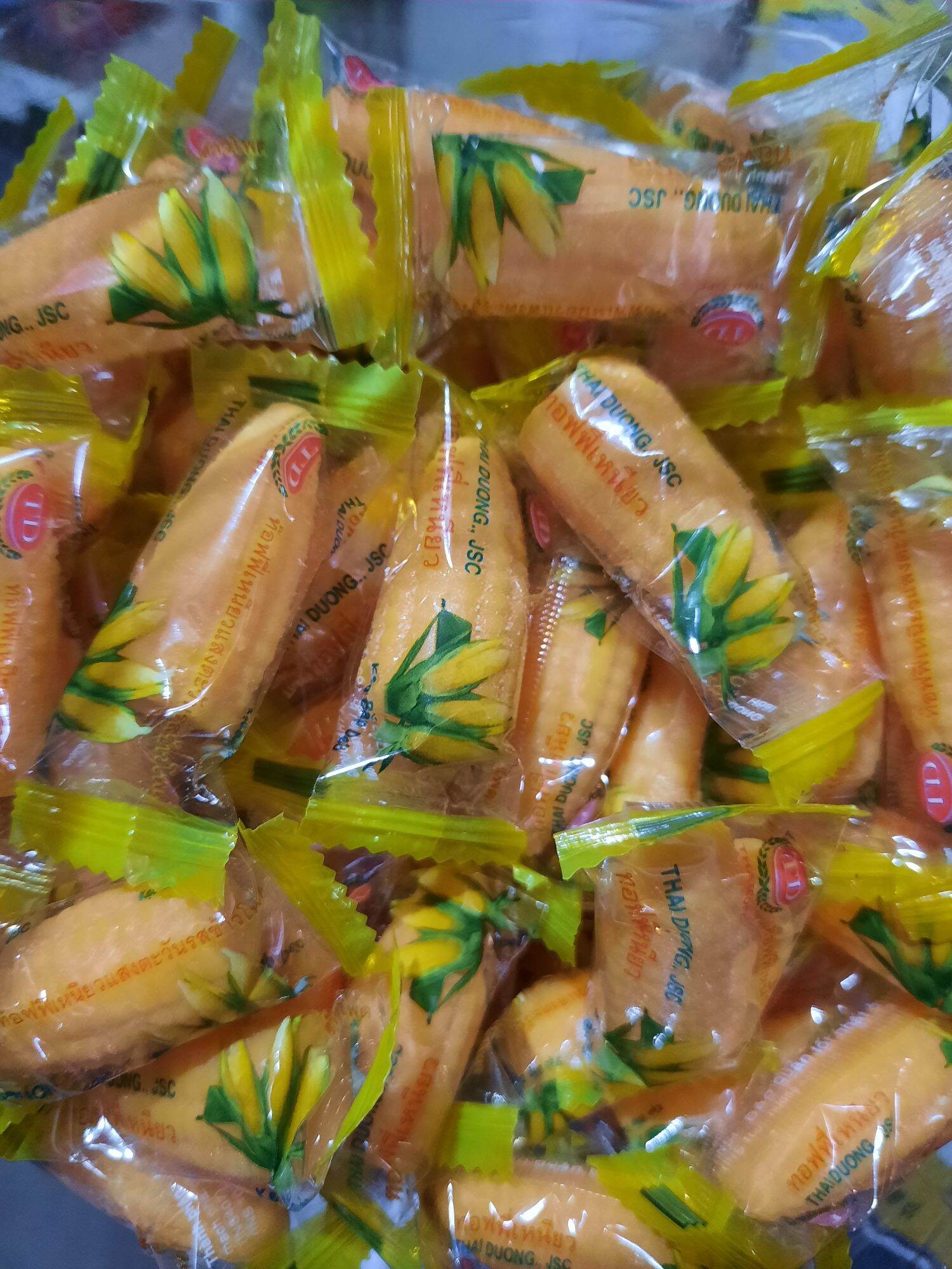 kẹo bắp dẻo Thái Dương gói 1 kg