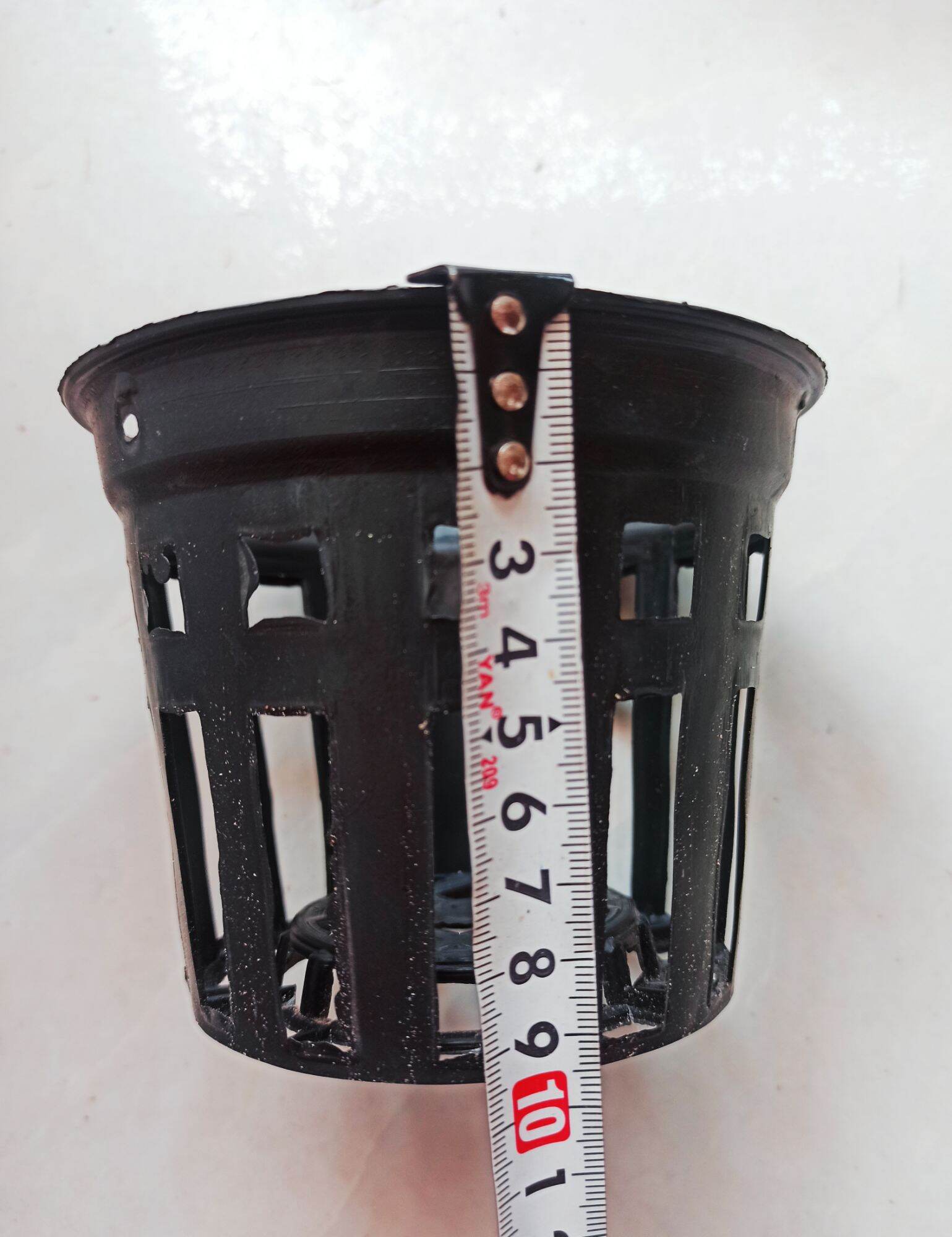 Chậu Nhựa Đen Trồng Lan F12