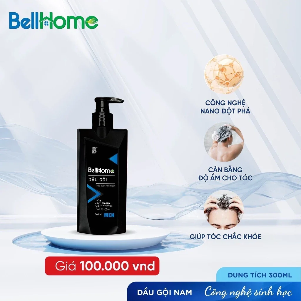 Dầu Gội  Nam Sinh Học Bellhome Đức 300ml