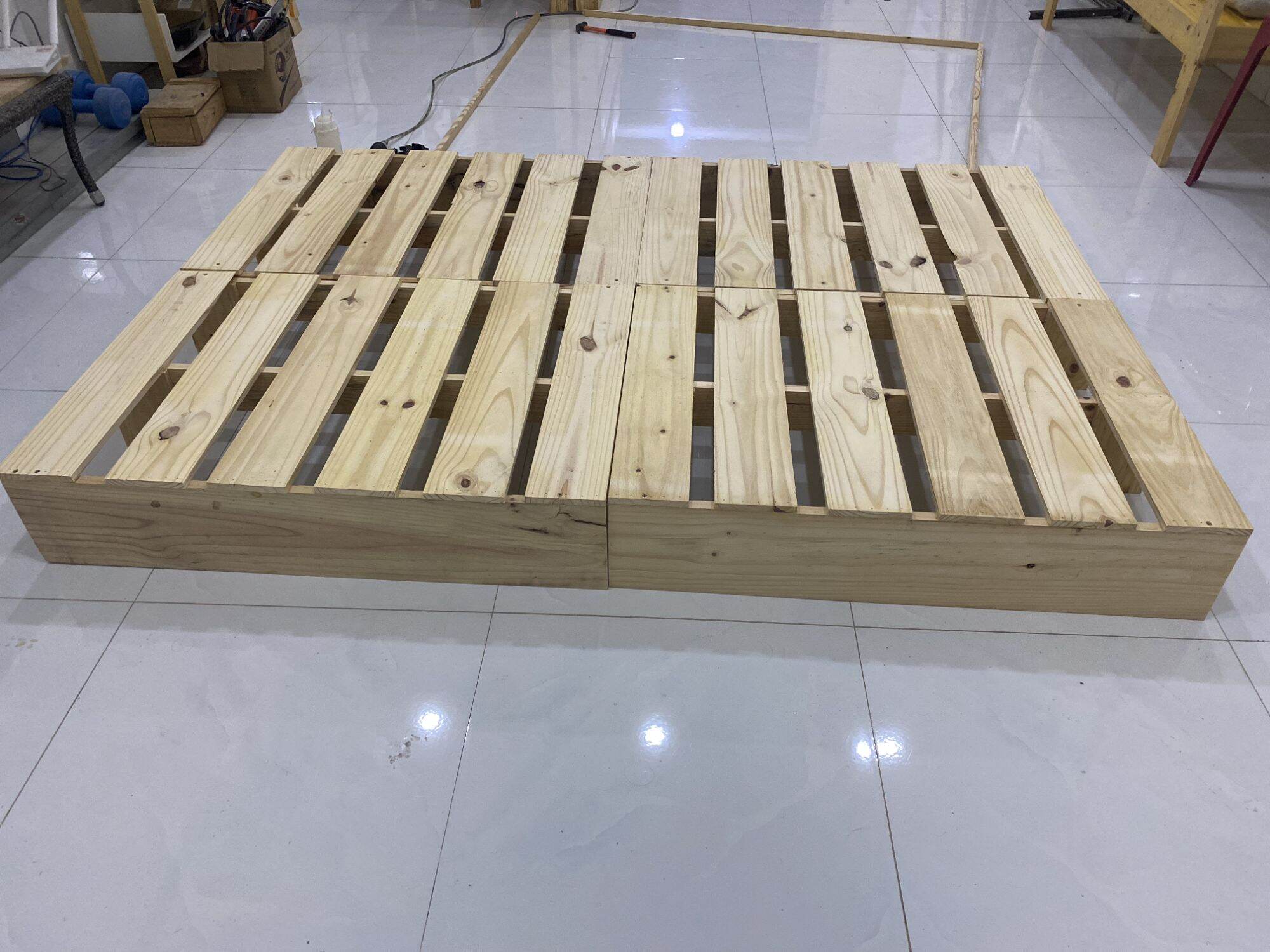 GIƯỜNG PALLET GIÁ RẺ CAO 20CM