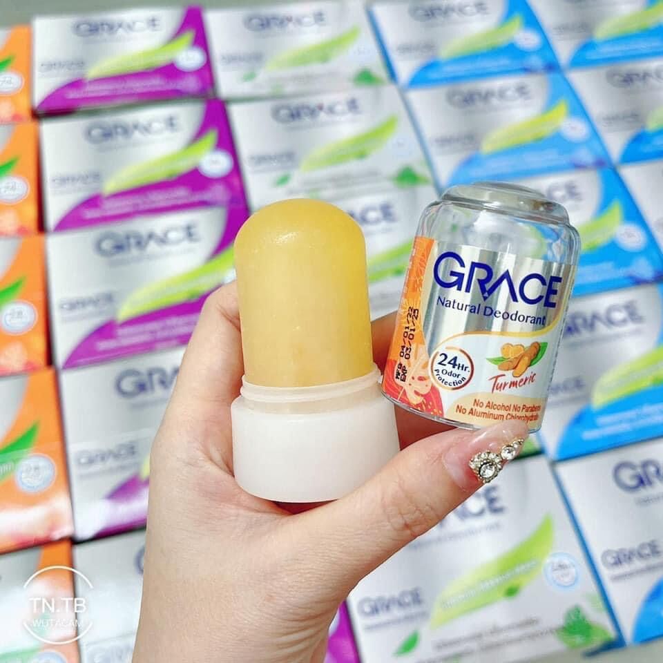 Lăn nách đá khoáng Grace 70g thái lan