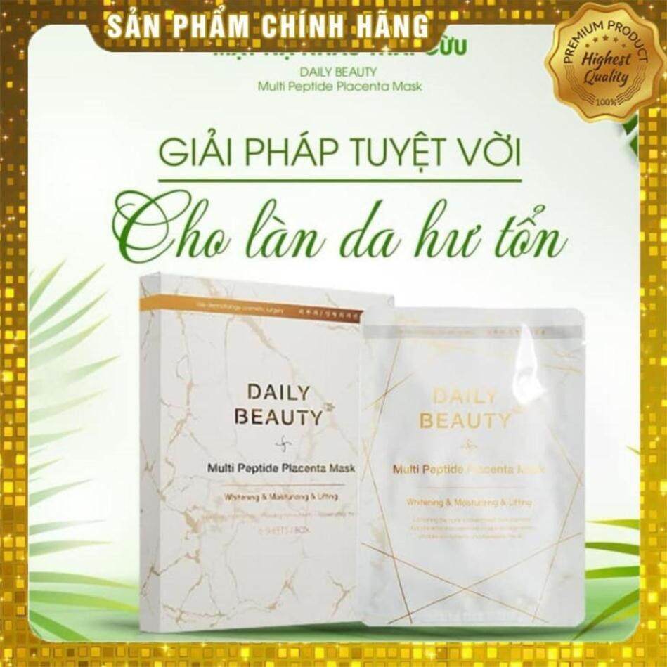 [Chính Hãng] 1 Hộp 6 Miếng Mặt Nạ Nhau Thai Cừu Multi Peptide Placenta Mask R&B