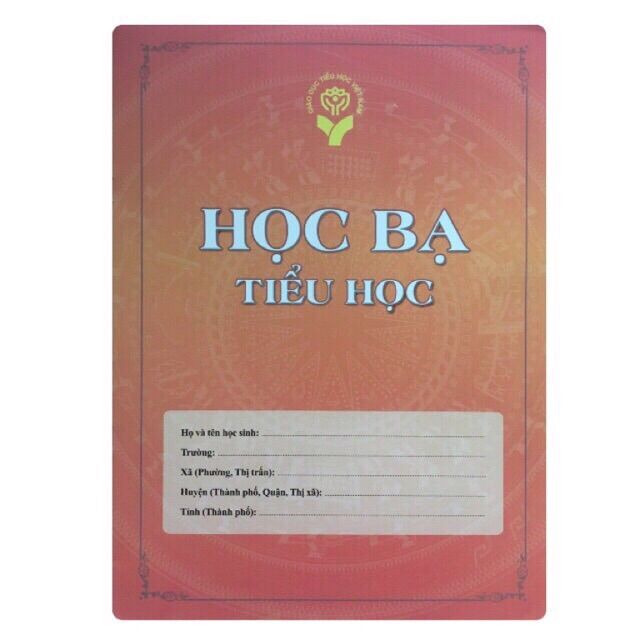 Học bạ tiểu học thông tư 27/2020