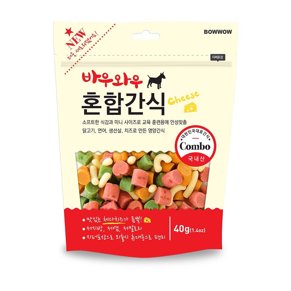 Snack mềm hỗn hợp cho chó bowwow