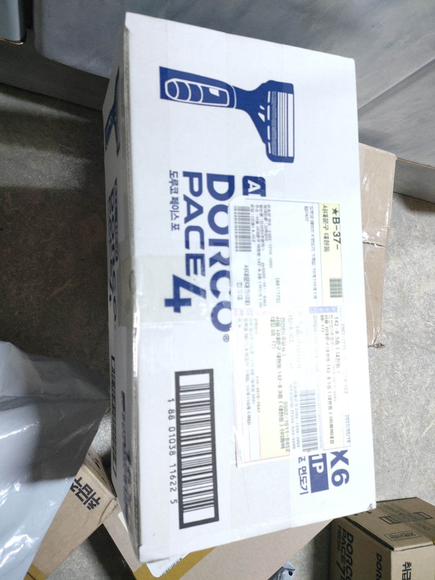 [Nội địa Hàn]✓Dao cạo râu 4 lưỡi DORCO PACE 4