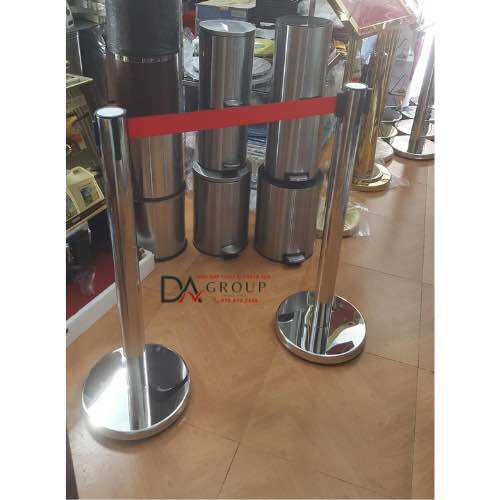 Cột Chắn Inox Phân Luồng Xếp Hàng, Cột Chắn Phân Cách Lối Đi