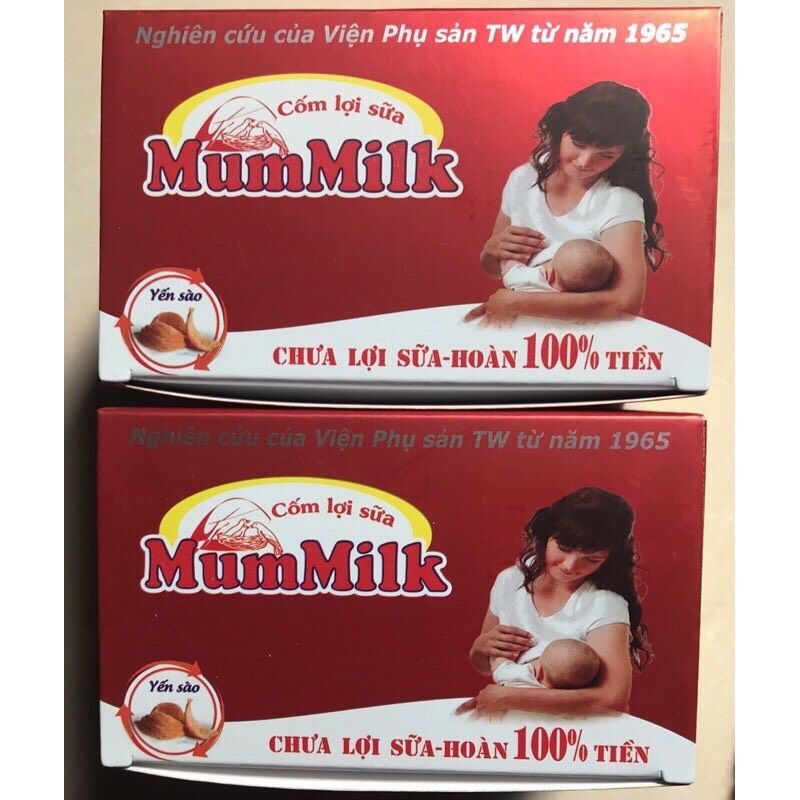 2 hộp Cốm lợi sữa Mummilk yến sào