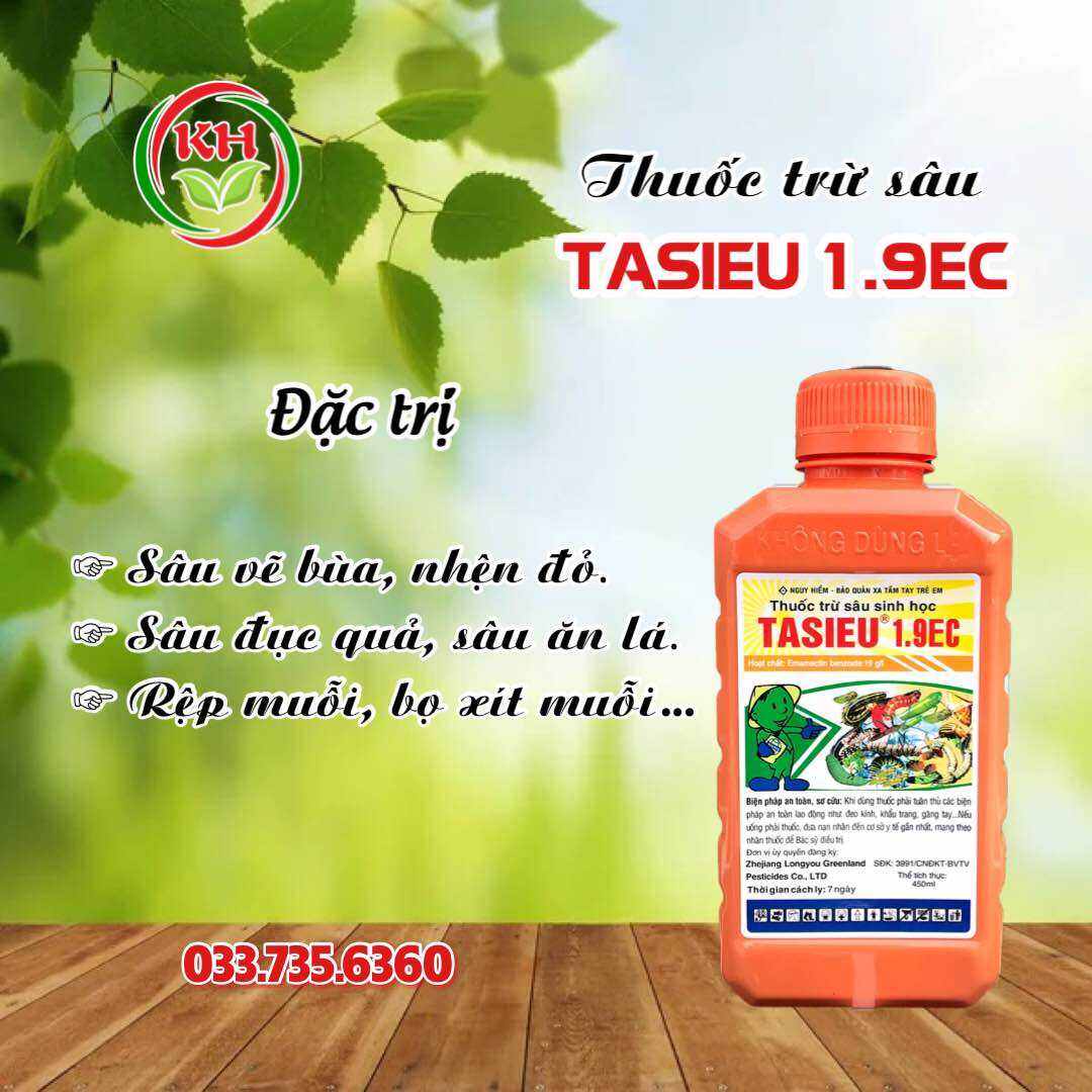Thuốc trừ sâu TASIEU 1.9EC - Chai 450ml