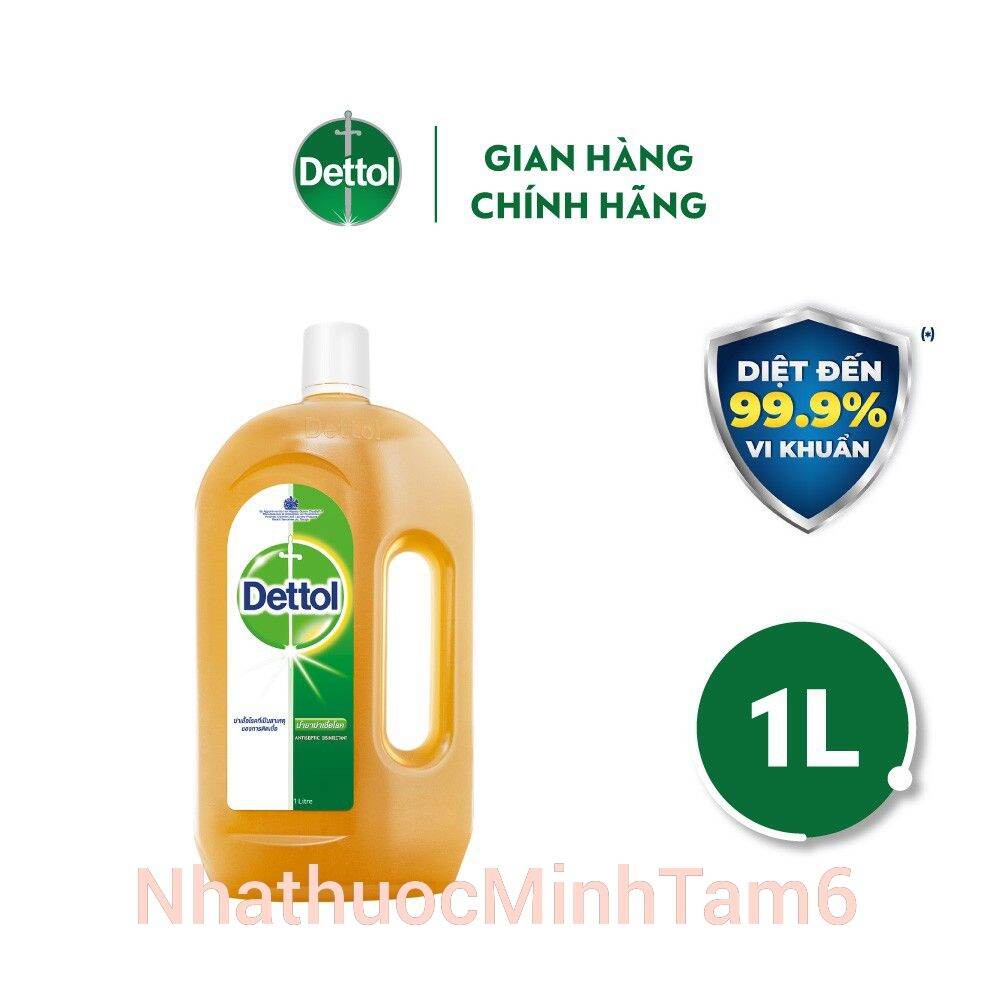 Dettol - Dung dịch diệt khuẩn đa năng chai 1000ml