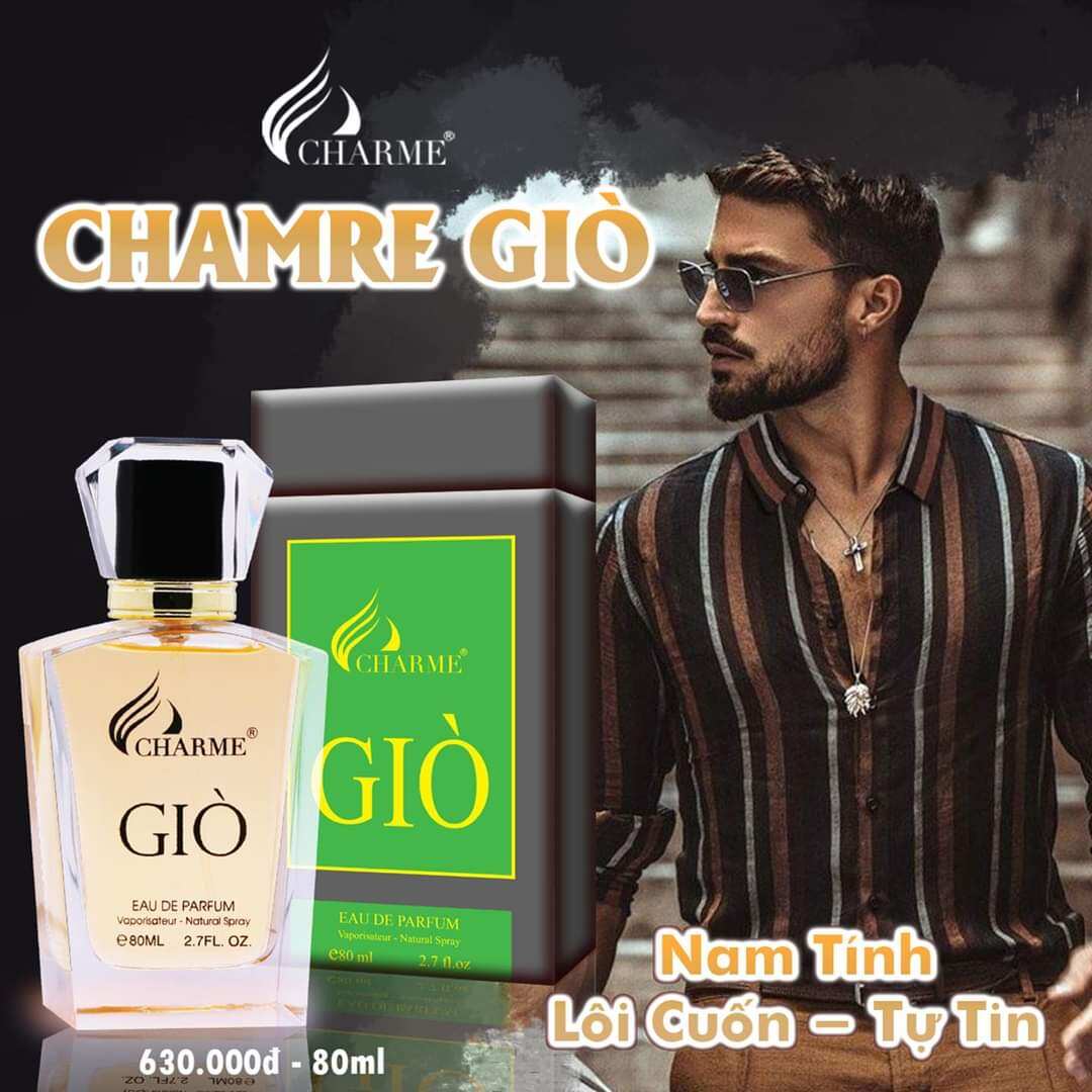 Nước Hoa Nam Giò 80ml - Mạnh Mẽ, Cá Tính