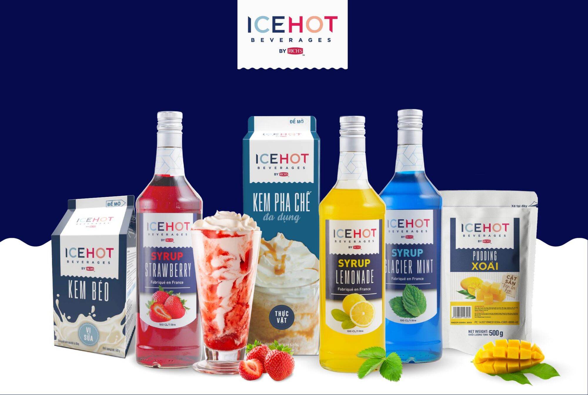 Kem Béo Thực Vật Rich's Lùn 454G