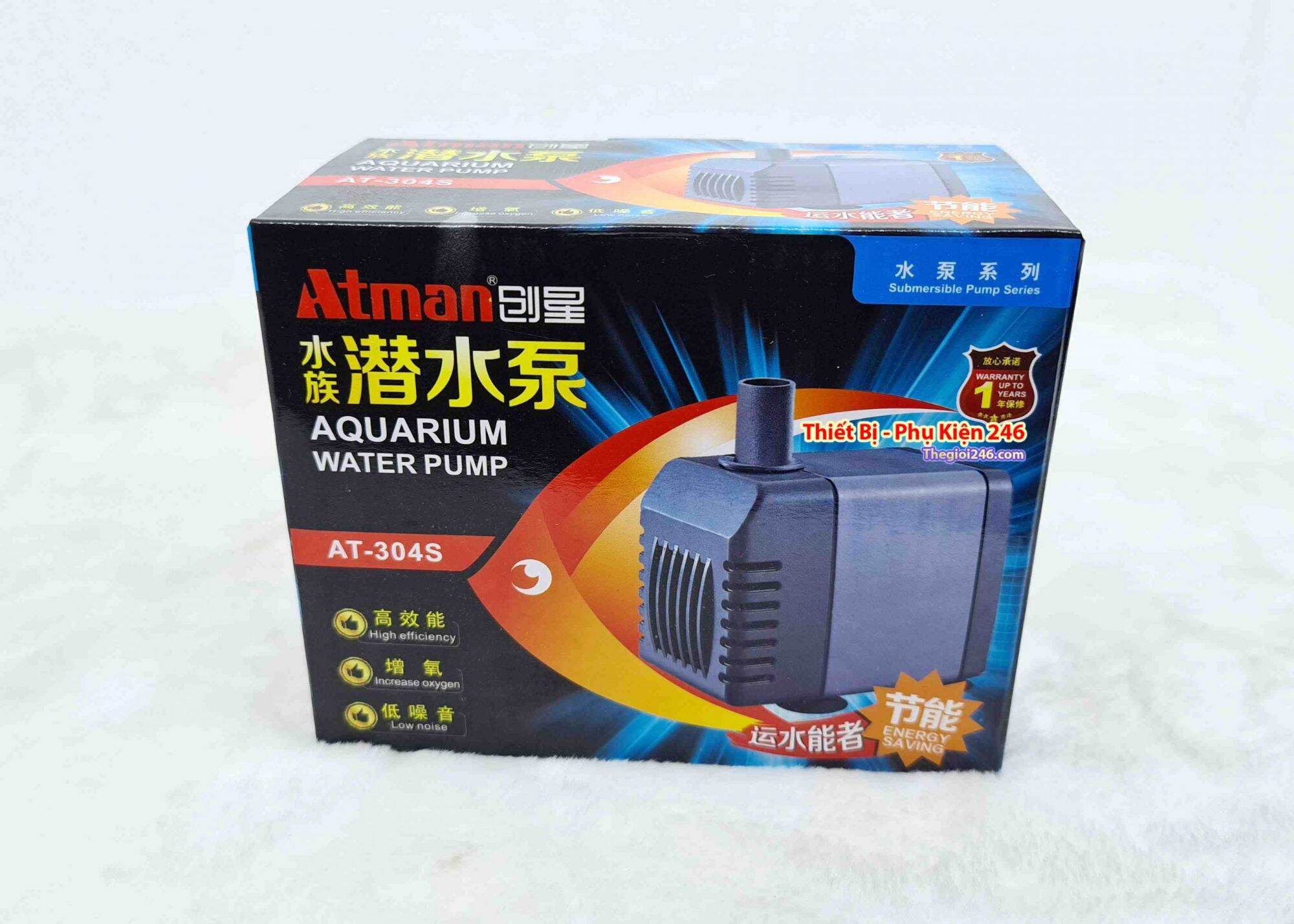 Máy bơm nước bể cá cảnh atman AT 301s - at 306s