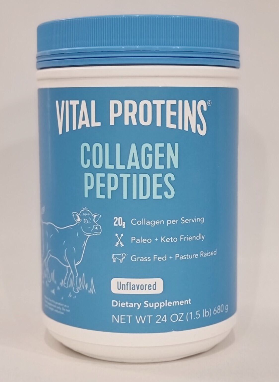 Bột collagen Vital Proteins Collagen Peptides không mùi 680g