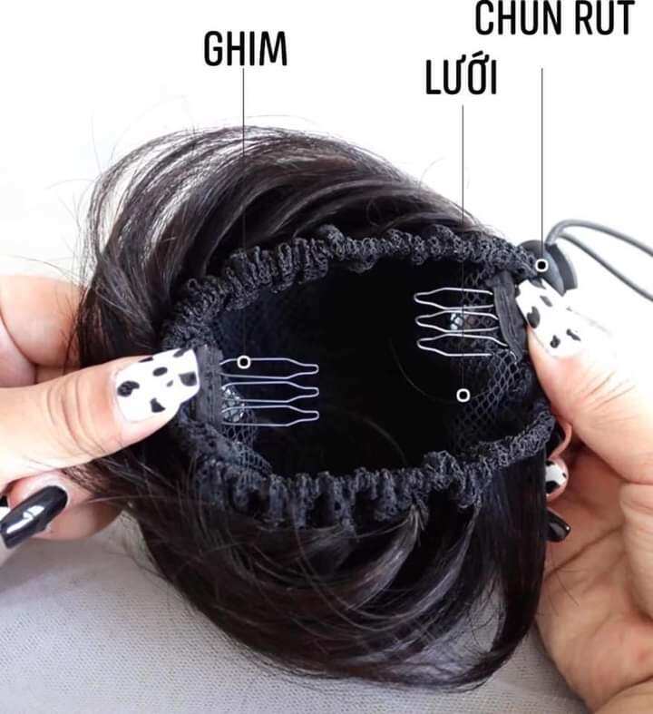 Tóc Búi Tròn Hàn Quốc Siêu Xinh