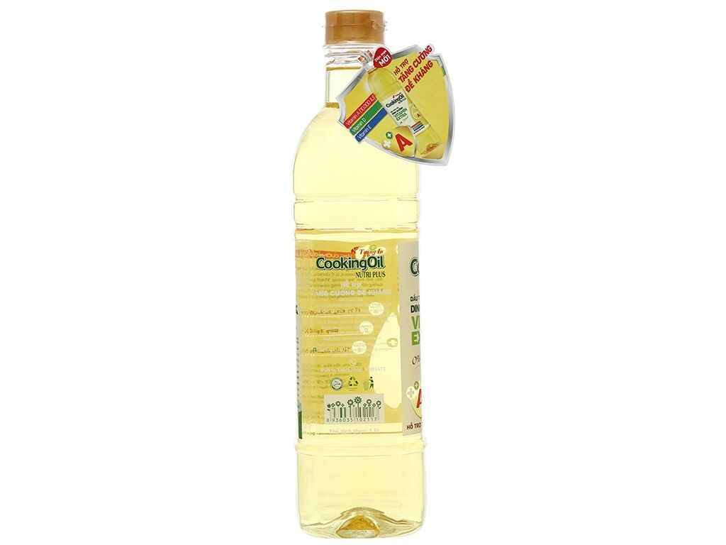 Dầu ăn Tường An Nutri Plus chai 1 lít