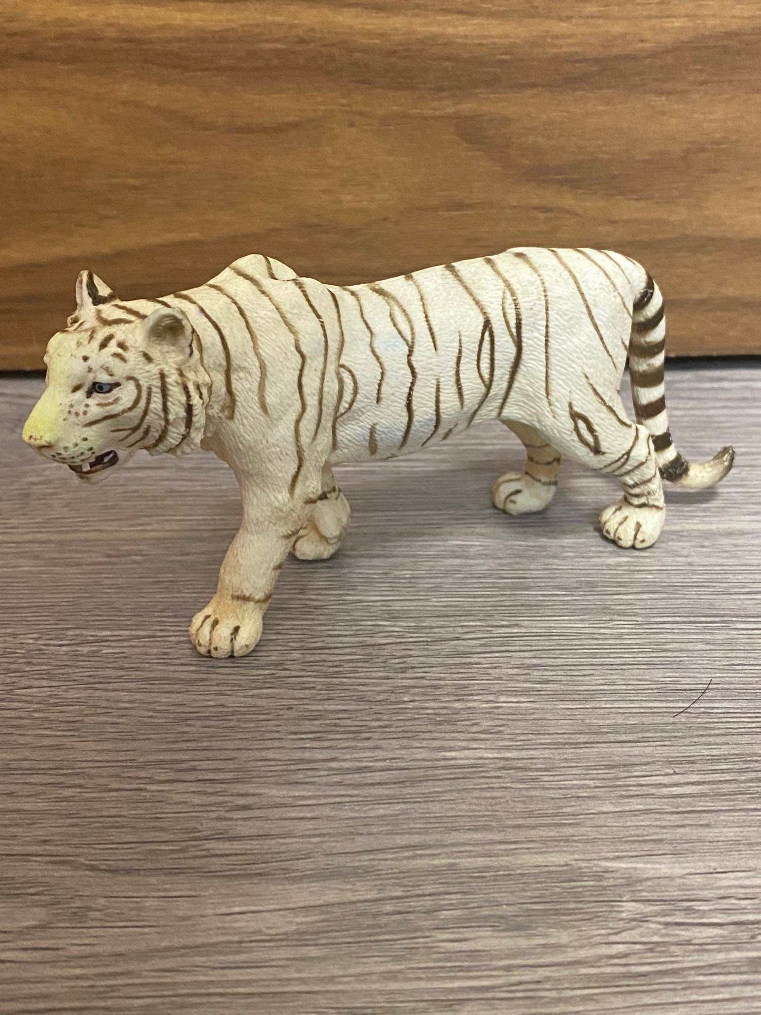 Mô hình đồ chơi con vật safari Hổ Trắng chính hãng Schleich ( used )