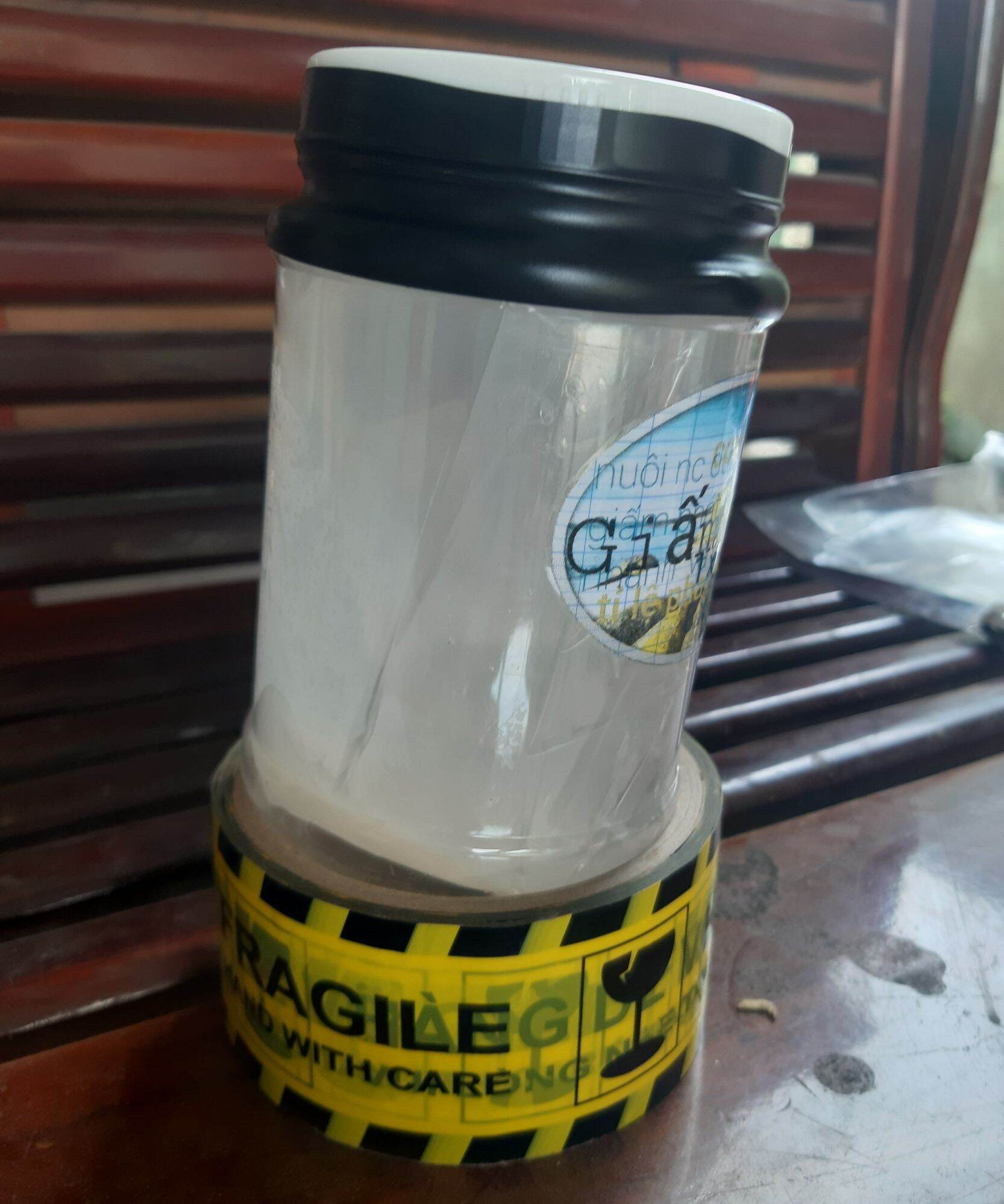 giấm nuôi(con giấm) nhà làm (giấm ăn)1 keo 500ml