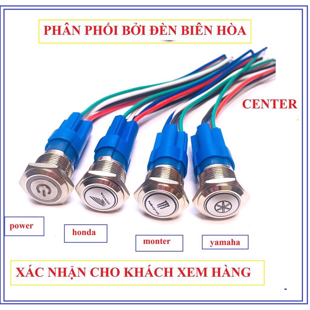 Công tắc led Yamaha nhấn thả passing