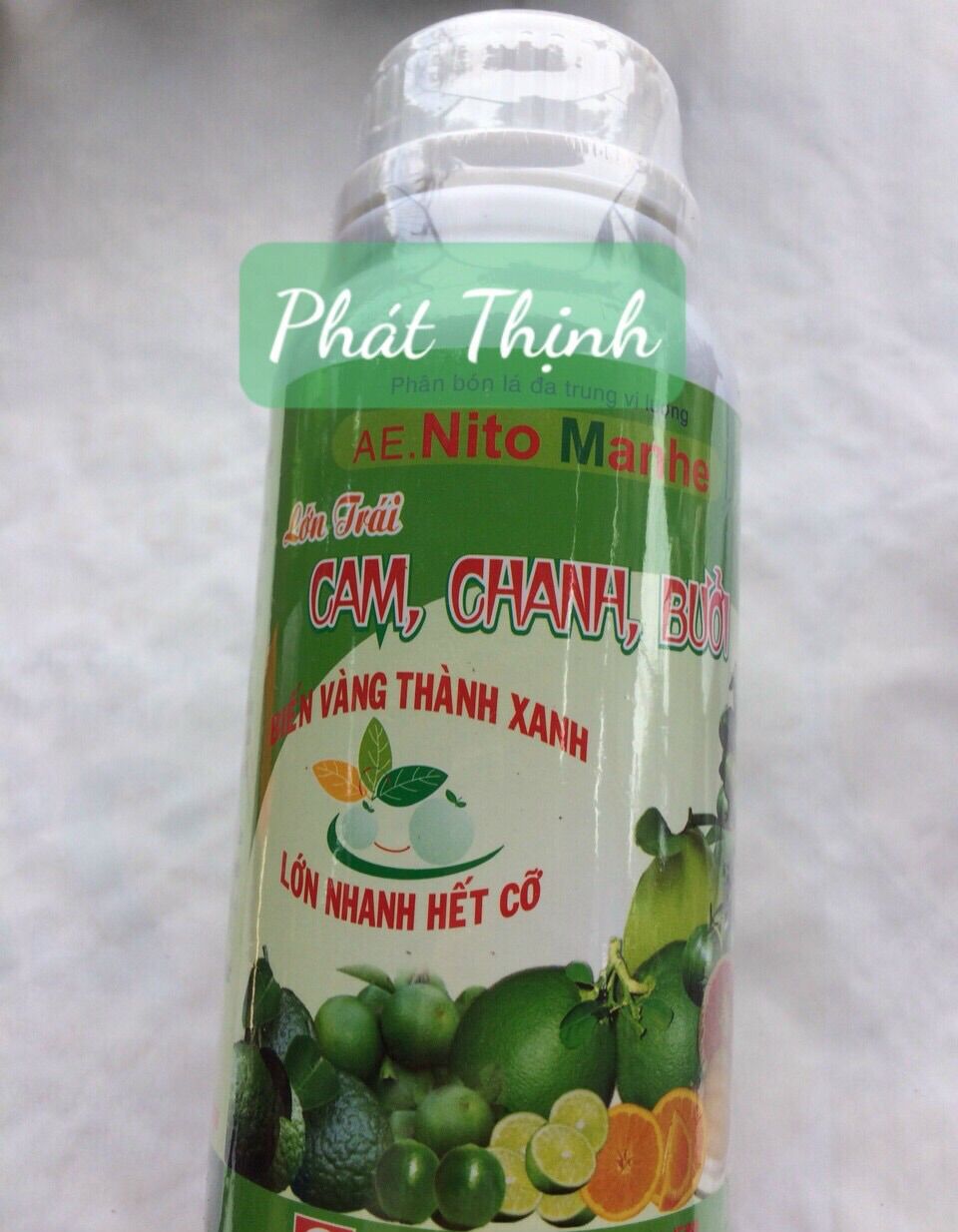 Phân bón lá giúp xanh cây lớn trái nhanh hết cỡ chuyên dùng Cam, Chanh, Bưởi