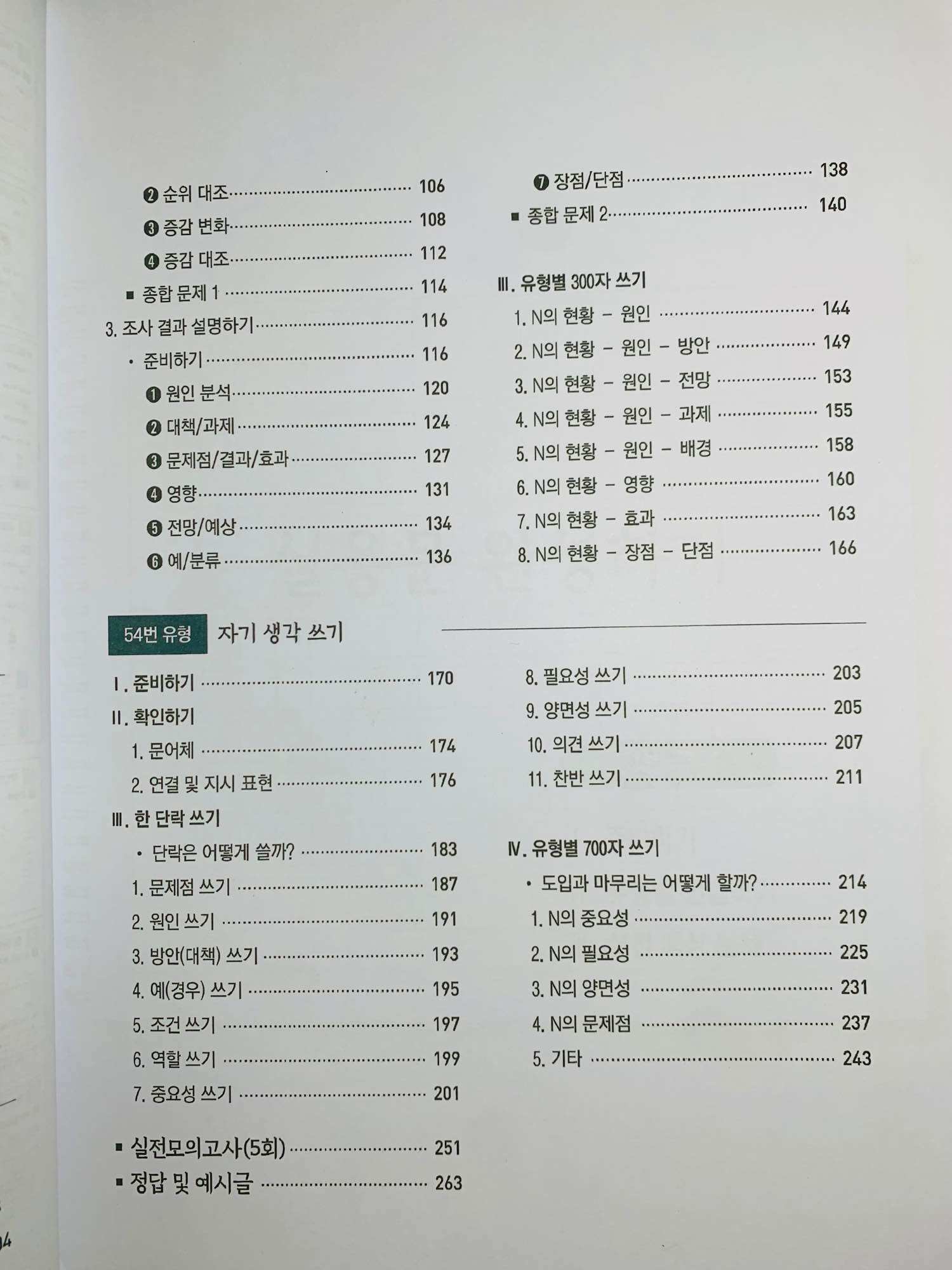 Hướng dẫn viết Topik II 쓰기의 모든 것 - đen trắng