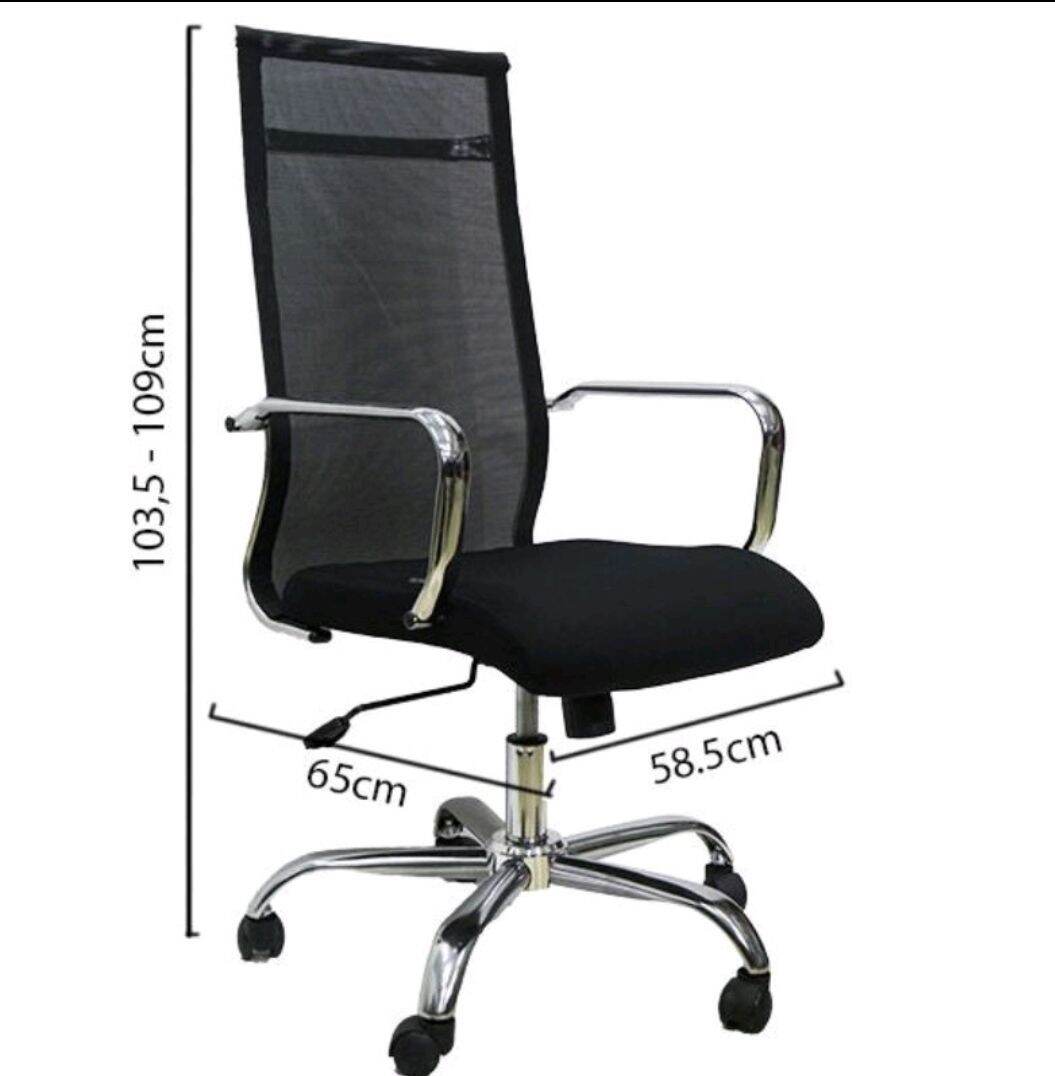Ghế lưới vp hòa phát lưng cao đệm vải gl307