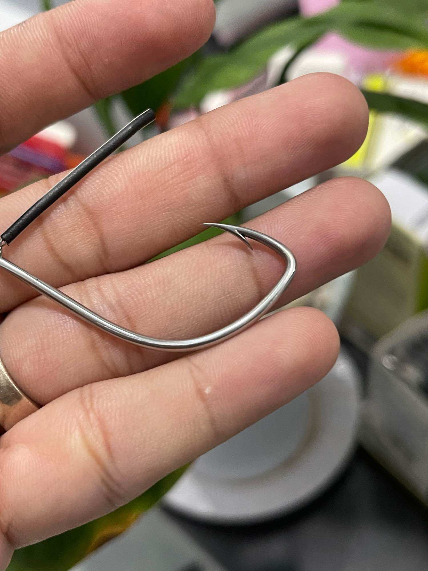 Lưỡi câu cá lóc thép 2li
